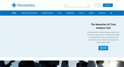 Desktop Screenshot of nemertes.com